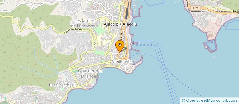localisation de l'entreprise FEDER CONSEIL PARENTS ELEVES ECOLE PUBLI à AJACCIO