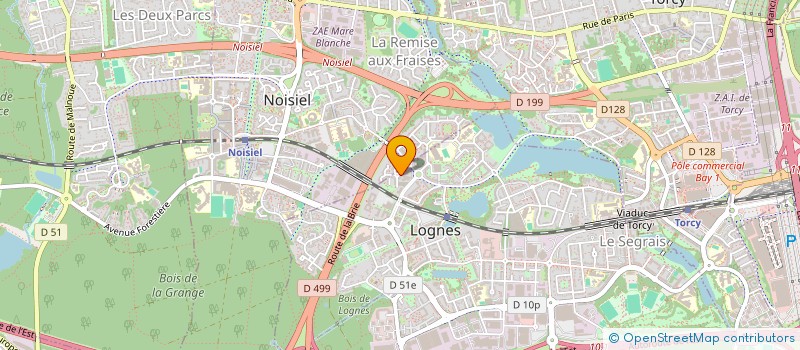 localisation de l'entreprise FEDER CTRE SOCIAUX ET SOCIOCULTURELS S&M à LOGNES