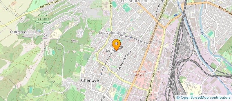 localisation de l'entreprise FEDER DEP ASSOCIATIONS FAMILIALES RURALE  CHENOVE