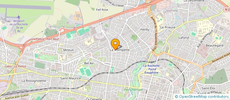 localisation de l'entreprise FEDER DEPART BOULANG ET BOULAN  LA ROCHELLE