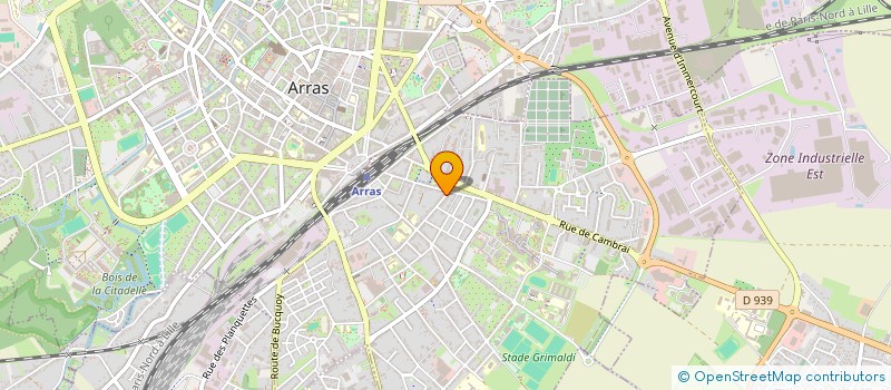 localisation de l'entreprise FEDER DEPART ELUS SOCIAL REPUB à ARRAS