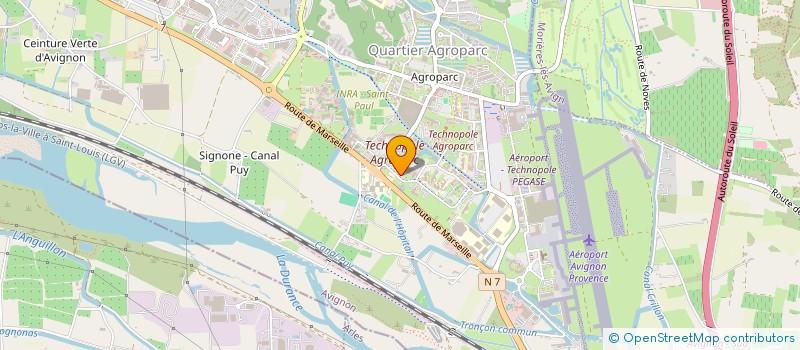 localisation de l'entreprise FEDER DEPARTE COOPE UTILIS MATER AGRICO à AVIGNON