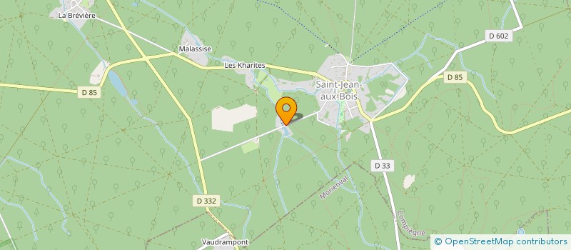 localisation de l'entreprise FEDER DEPT JAZZ MUSIQUES IMPROVISEES OIS  SAINT-JEAN-AUX-BOIS