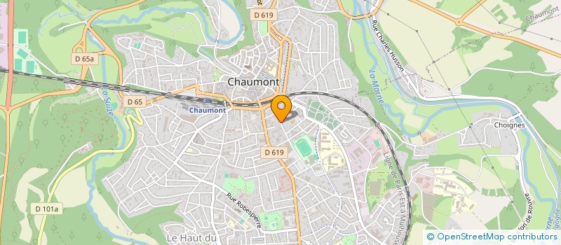 localisation de l'entreprise FEDER DEPT MAIS FAMIL RURALE EDUC ORIENT à CHAUMONT