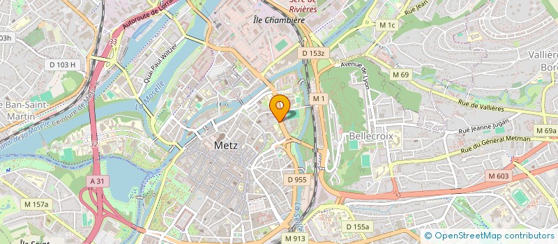 localisation de l'entreprise FEDER DIOCESAINE DES OEUVRES DE CHARITE à METZ