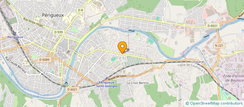 localisation de l'entreprise FEDER DORDOGNE ENTREPRENEUR ARTISANS BAT à PERIGUEUX