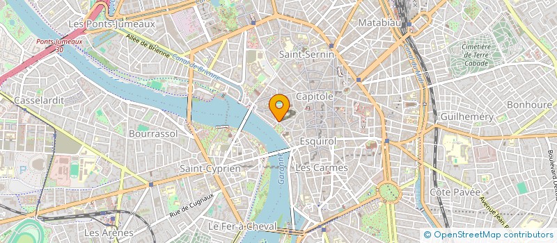 localisation de l'entreprise FEDER FAMILLES FRANCE HTE GARONNE à TOULOUSE
