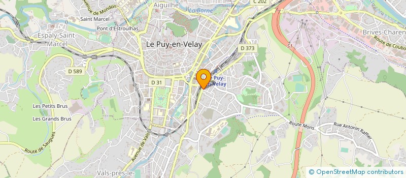 localisation de l'entreprise FEDER FESTIVALS INTERNATIONNAUX MUSIQUE à LE PUY-EN-VELAY