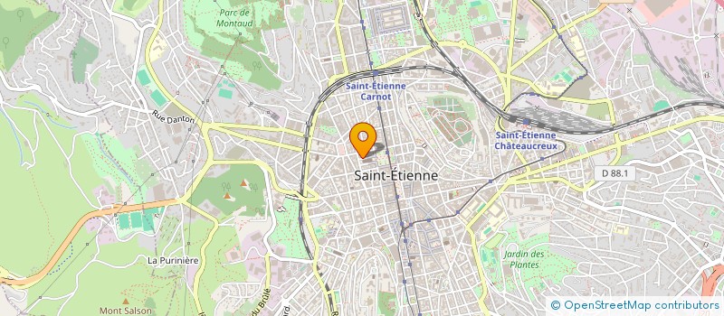 localisation de l'entreprise FEDER GRPTS FAMILIAUX VULGARIS  SAINT-ETIENNE