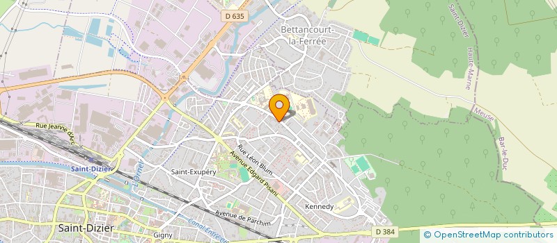 localisation de l'entreprise FEDER HAUT MARNAISE PARTI SOCIALISTE à SAINT-DIZIER