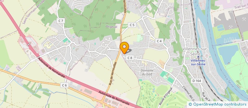 localisation de l'entreprise FEDER INTERN DES PARENTS INFECONDS à VILLENNES-SUR-SEINE