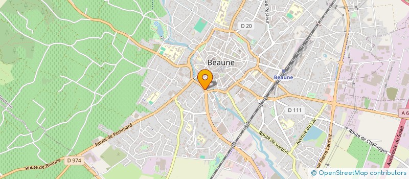 localisation de l'entreprise FEDER INTERPROF VINS DE LA GRANDE BOURG à BEAUNE