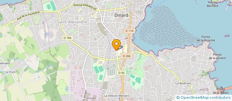 localisation de l'entreprise FEDER MALADES COEUR VAISSEAUX APPAREILLE à DINARD