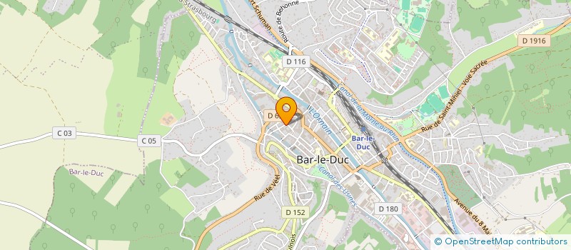 localisation de l'entreprise FEDER MEUS PREVENT EDUC SANTE à BAR-LE-DUC