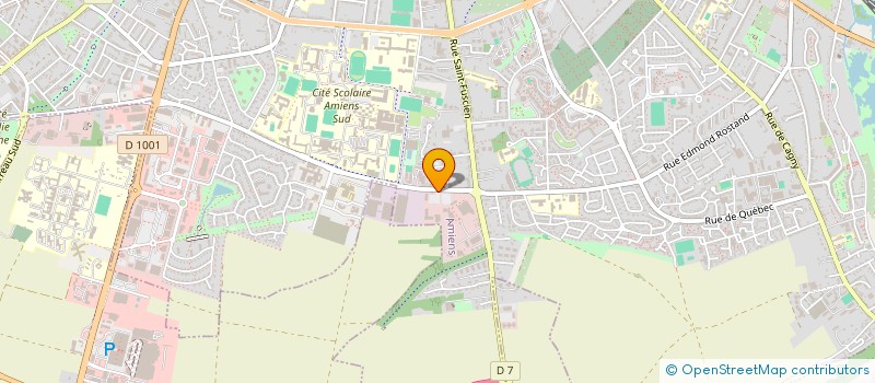 localisation de l'entreprise FEDER MUTUALITE AGRICOLE à AMIENS