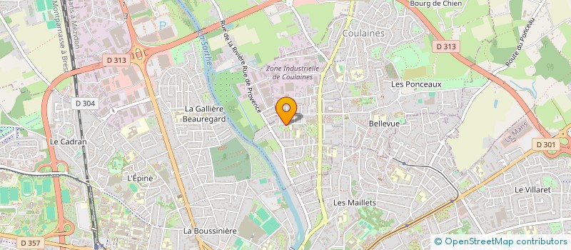 localisation de l'entreprise FEDER NAT ANCIENS COMBATTANTS à COULAINES