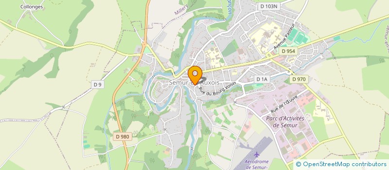 localisation de l'entreprise FEDER NAT ANCIENS COMBATTANTS ALGERIE  SEMUR-EN-AUXOIS