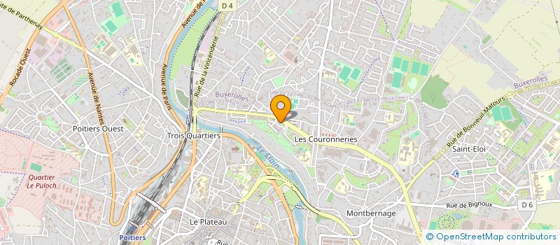 localisation de l'entreprise FEDER NAT ANCIENS COMBATTANTS ALGERIE à POITIERS