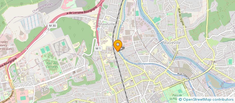 localisation de l'entreprise FEDER NAT ASS ACCUEIL READAPTATI SOCIALE  MAXEVILLE