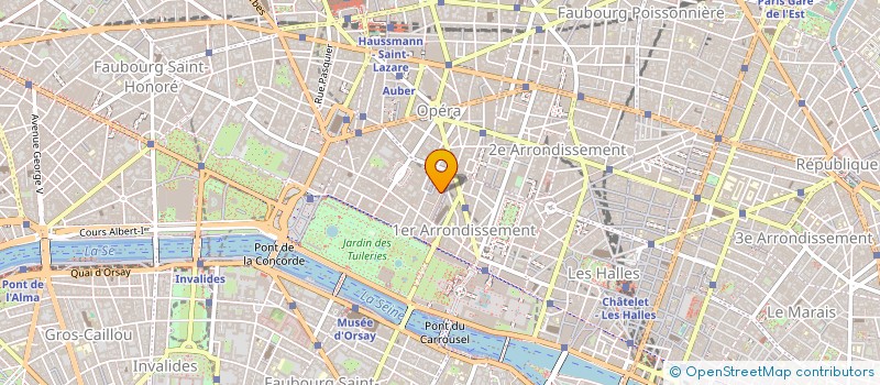 localisation de l'entreprise FEDER NAT ASS FAMILLE MILIT  1  PARIS