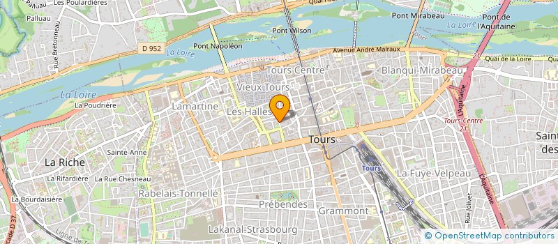localisation de l'entreprise FEDER NAT DEPORTES RESISTANTS à TOURS