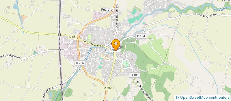 localisation de l'entreprise FEDER NATION ANCIENS COMBATTANTS à CHABEUIL