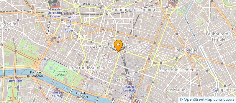 localisation de l'entreprise FEDER NATION INDEP CHEMINOTS  PARIS