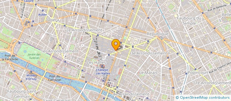 localisation de l'entreprise FEDER NATION INDUSTR COMMERCE ALIMENTAIR  PARIS