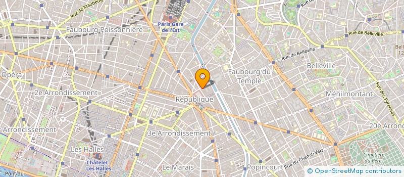 localisation de l'entreprise FEDER NATION REFORME MILITAIRE à PARIS
