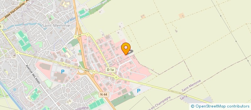 localisation de l'entreprise FEDER PECHE PROTECTION MILIEU AQUATIQUE  SAINT-MEMMIE