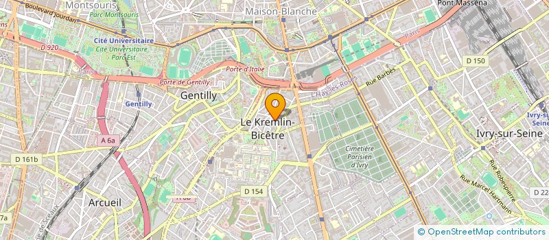 localisation de l'entreprise FEDER PECHE PROTECTION MILIEU AQUATIQUE  CHAMPIGNY-SUR-MARNE