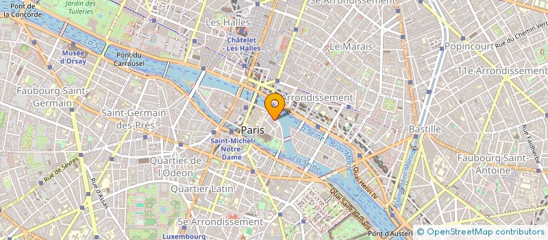 localisation de l'entreprise FEDER PROFESSIONNELLE INDEPENDANT POLICE  PARIS