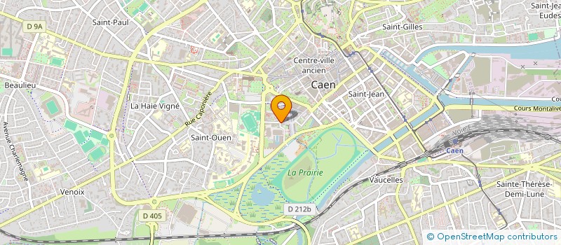 localisation de l'entreprise FEDER REG MAIS JEUNE CULTURE NORMANDIE à CAEN