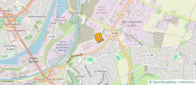 localisation de l'entreprise FEDER REG SYND EXPLOIT AGRIC NORMANDIE  COLOMBELLES