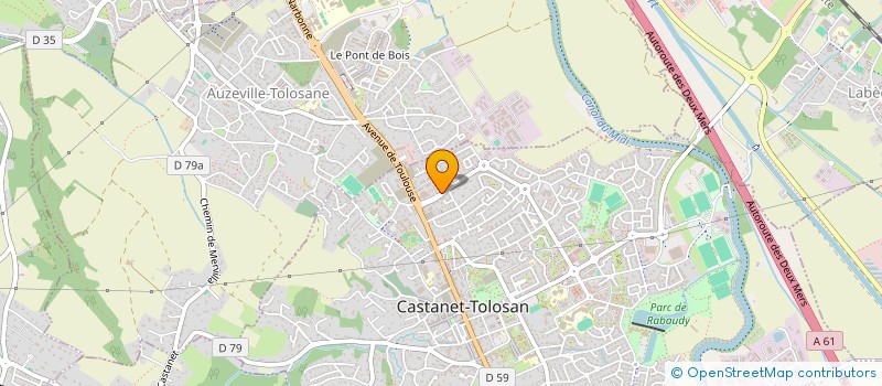 localisation de l'entreprise FEDER REGION SYNDI MIDI SUD OUEST CAPRIN à CASTANET-TOLOSAN