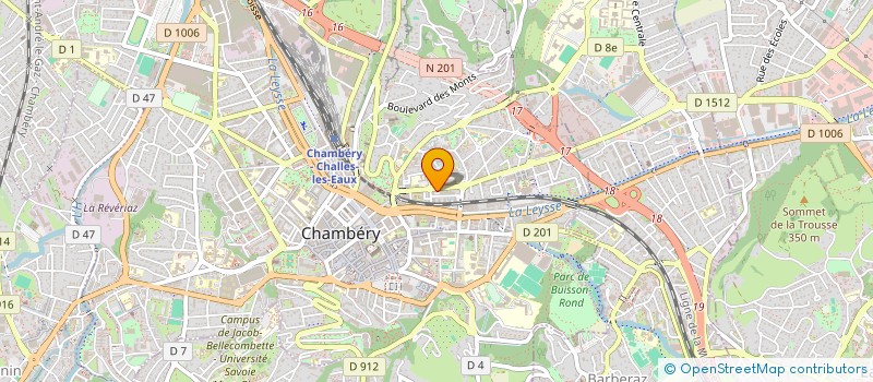 localisation de l'entreprise FEDER SAVOY MAISONS ENFANTS CARAC SOCIAL  CHAMBERY