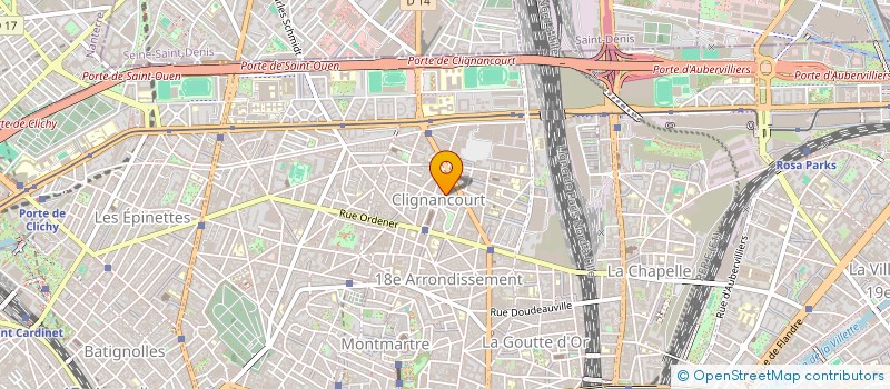 localisation de l'entreprise FEDER SEINE SECOUR POPULAIRE 4 à PARIS