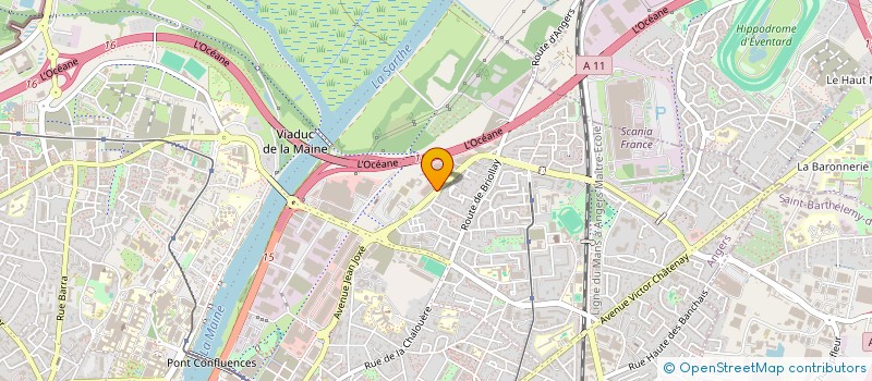 localisation de l'entreprise FEDER SYND PATRON BOULANGERIE à ANGERS