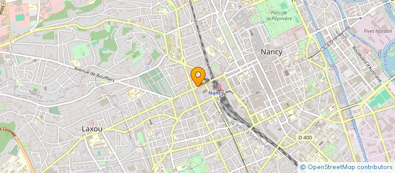 localisation de l'entreprise FEDER SYND PHARM NORD EST  NANCY