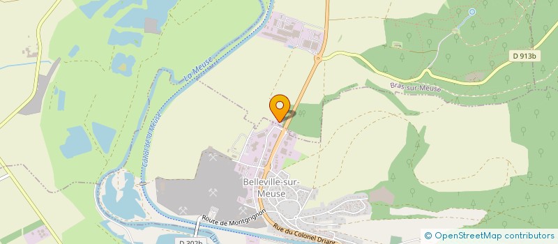 localisation de l'entreprise FEDER SYNDICAT EXPL AGRICOLE à BRAS-SUR-MEUSE