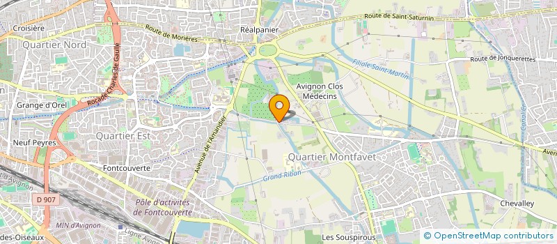 localisation de l'entreprise FEDER TRANC PLANEUR ULTRA LEGER MOTORISE à AVIGNON