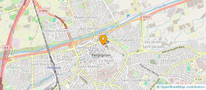 localisation de l'entreprise FEDERACIO D'ESBARTS DE CATALUNYA NORD à PERPIGNAN