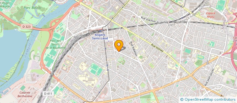 localisation de l'entreprise FEDERAL à ANGERS