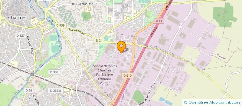 localisation de l'entreprise FEDERAT DEP ASS FAMILIALES EURE ET LOIR à CHARTRES