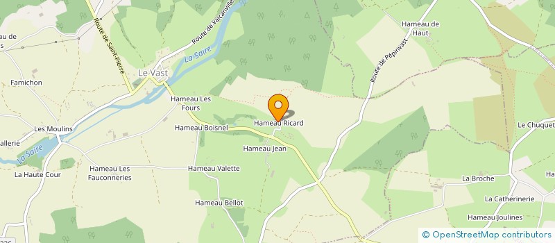 localisation de l'entreprise FEDERAT DEPART DES JEUNES POUR LA NATURE  LE VAST