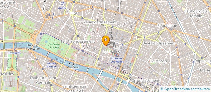 localisation de l'entreprise FEDERAT ENSEMBL VOCAUX INSTRUM SPEC à PARIS