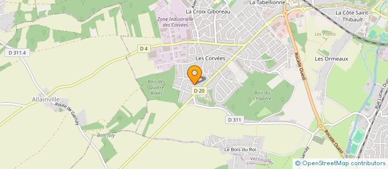 localisation de l'entreprise FEDERAT NAT ANCIENS COMBATTANTS ALGERIE à VERNOUILLET