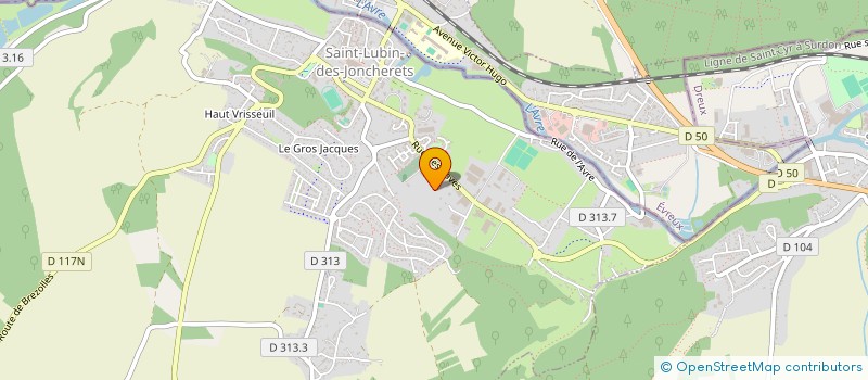 localisation de l'entreprise FEDERATED CORPORATE SERVICES FRANCE à SAINT-LUBIN-DES-JONCHERETS
