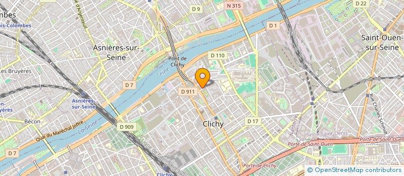 localisation de l'entreprise FEDERATIION DES ASSOCIATIONS MUSULMANES DE CLICHY à CLICHY
