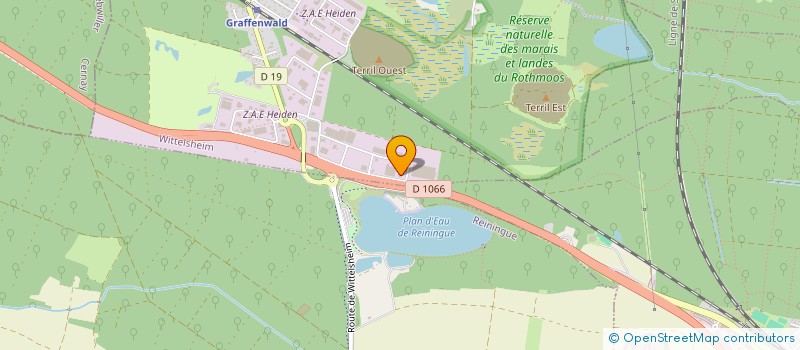 localisation de l'entreprise FEDERATION ADMR ALSACE  WITTELSHEIM